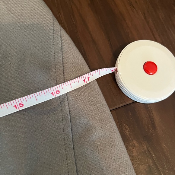 Womens Eileen Fisher Ponte Knit Stretch Pencil Straight Skirt Elastic Gray Small - Picture 5 of 6